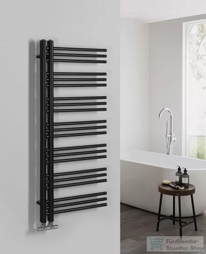 Sapho DORLION fürdőszobai radiátor, 500x1200 mm, matt fekete (1130-21)