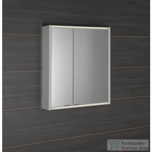 Sapho BATU tükrösszekrény, LED világítással, 60x71x15cm, fehér (1141120)