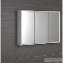   Sapho BATU tükrösszekrény 100x71x16 cm, LED világítással, fehér 1141130