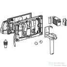Geberit DuoFresh modul, vízkezelő tabletta bedobónyílással, automatikus bekapcsolással, Sigma 12cm-es falsík alatti öblítőtartályhoz, fényes króm 115.050.21.2