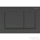 Geberit OMEGA 30 nyomólap easy-to-clean bevonattal,fényes fekete / matt fekete 115.080.DW.1