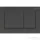 Geberit OMEGA 30 nyomólap easy-to-clean bevonattal,fényes fekete / matt fekete 115.080.DW.1