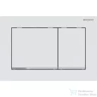 Geberit OMEGA 30 nyomólap easy-to-clean bevonattal,matt fehér/fényes króm 115.080.JT.1