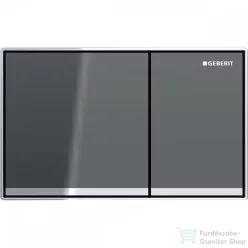   Geberit OMEGA 60 falsíkba ágyazott nyomólap, fényes láva (üveg) / fényes króm 115.081.JK.1
