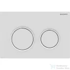 Geberit OMEGA 20 nyomólap easy-to-clean bevonattal,matt fehér/fényes fehér 115.085.01.1