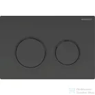 Geberit OMEGA 20 nyomólap, fényes fekete/matt fekete 115.085.DW.1