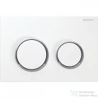 Geberit OMEGA 20 nyomólap, fényes fehér / fényes króm 115.085.KJ.1