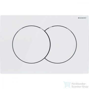   Geberit DELTA 01 nyomólap, fényes alpin fehér 115.107.11.1