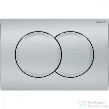Geberit DELTA 01 nyomólap, matt króm 115.107.46.1