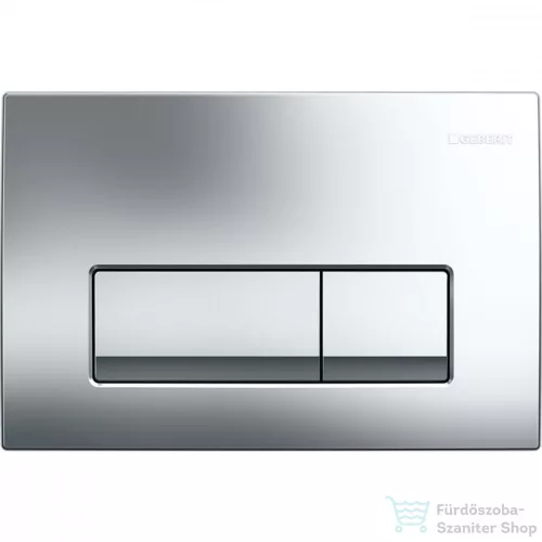 Geberit DELTA 50 nyomólap, fényes króm 115.119.21.1