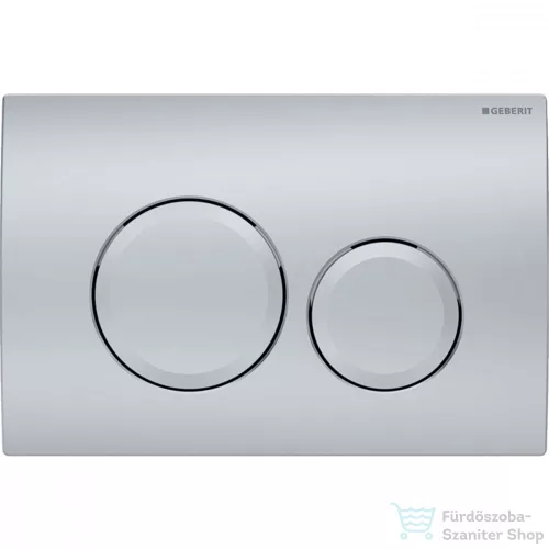 Geberit DELTA 20 nyomólap, matt króm 115.127.46.1