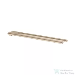   Keuco EDITION 400 45 cm-es dupla törölközőtartó, szálcsiszolt bronz 11518030000
