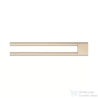 Keuco EDITION 400 45 cm-es dupla törölközőtartó, szálcsiszolt bronz 11518030000