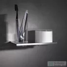 KEUCO EDITION 400 szappanadagoló, 150 ml, pohártartóval, króm 11553019000