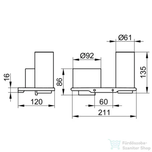 KEUCO EDITION 400 szappanadagoló, 150 ml, pohártartóval, szálcsiszolt fekete - króm 11553139000