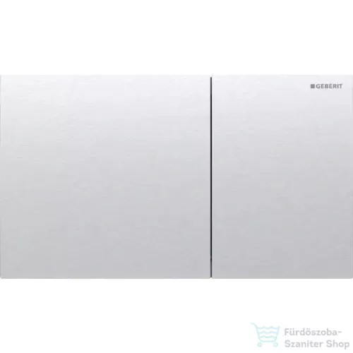 Geberit SIGMA 70 nyomólap easy-to-clean bevonattal,szálcsiszolt rozsdamentes acél 115.622.FW.1