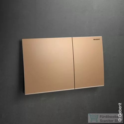 Geberit SIGMA 70 nyomólap easy-to-clean bevonattal, szálcsiszolt vörös arany 115.622.QB.1