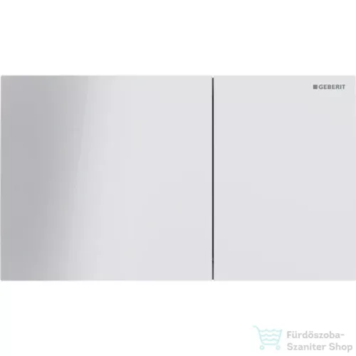 Geberit SIGMA 70 üveg nyomólap,fehér/üveg 115.622.SI.1
