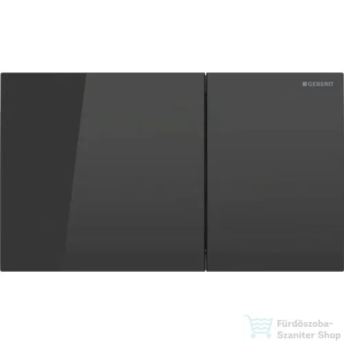 Geberit SIGMA 70 üveg nyomólap,fekete/üveg 115.622.SJ.1