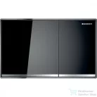Geberit Sigma 60 falsíkba ágyazott nyomólap, fényes fekete (üveg) / fényes króm 115.640.SJ.1