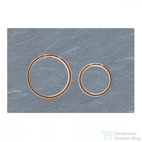 Geberit SIGMA 21 nyomólap, matt mustang pala (pala) / fényes vörösarany 115.650.JM.1