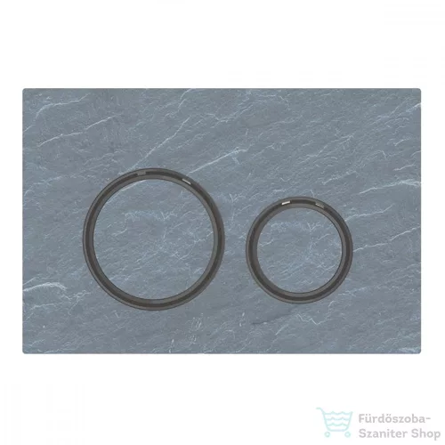 Geberit SIGMA 21 nyomólap, matt mustang pala (pala) / fényes feketekróm 115.651.JM.1