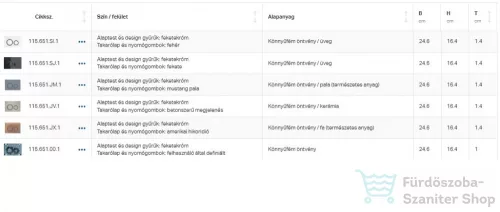 Geberit SIGMA 21 nyomólap, matt beton (kerámia) / fényes feketekróm 115.651.JV.1