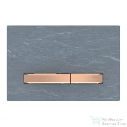   Geberit SIGMA 50 nyomólap, matt mustang pala (pala) / fényes vörös arany 115.670.JM.2
