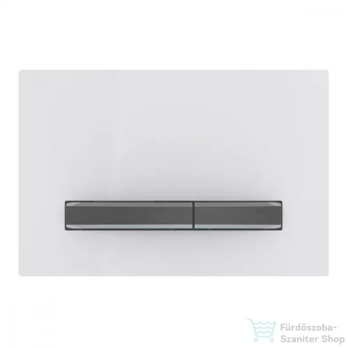Geberit SIGMA 50 nyomólap, fényes fehér / fényes feketekróm 115.671.11.2