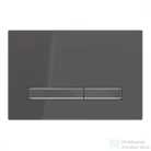 Geberit SIGMA 50 nyomólap, fényes fekete / fényes feketekróm 115.671.DW.2