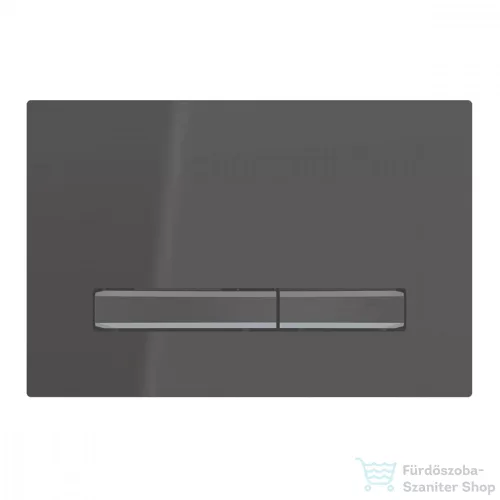 Geberit SIGMA 50 nyomólap, fényes fekete / fényes feketekróm 115.671.DW.2