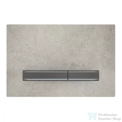 Geberit SIGMA 50 nyomólap, matt beton (kerámia) / fényes feketekróm 115.671.JV.2
