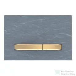   Geberit SIGMA 50 nyomólap, matt mustang pala (pala) / fényes sárgaréz 115.672.JM.2