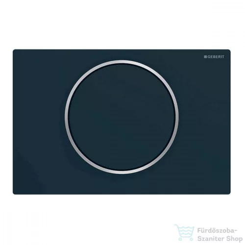 Geberit SIGMA 10 nyomólap, matt fekete / fényes króm 115.758.14.5