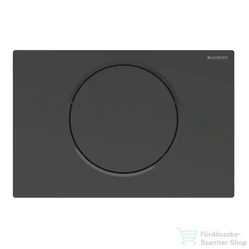 Geberit SIGMA 10 nyomólap easy-to-clean bevonattal, matt fekete 115.758.16.5