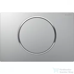   Geberit SIGMA 10 nyomólap, tisztítást könnyítő bevonattal, matt króm / fényes króm 115.758.JQ.5