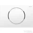 Geberit SIGMA 10 nyomólap, fényes fehér / fényes króm 115.758.KJ.5