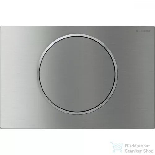Geberit SIGMA 10 nyomólap, szálcsiszolt króm / fényes króm 115.758.SN.5