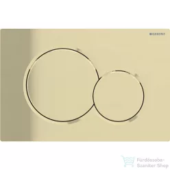 Geberit SIGMA 01 nyomólap, nemes sárgasréz 115.770.DT.5