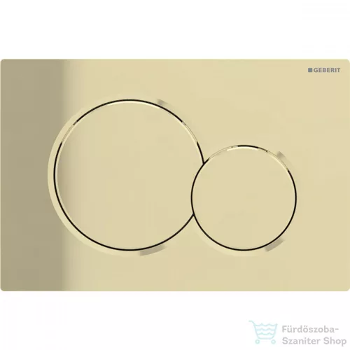 Geberit SIGMA 01 nyomólap, nemes sárgasréz 115.770.DT.5