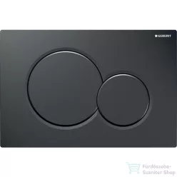 Geberit SIGMA 01 nyomólap, fényes fekete 115.770.DW.5