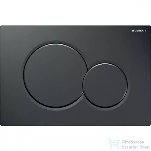Geberit SIGMA 01 nyomólap, fényes fekete 115.770.DW.5