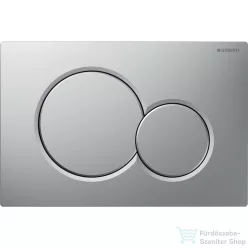   Geberit SIGMA 01 nyomólap, tisztítást könnyítő bevonattal, matt króm 115.770.JQ.5