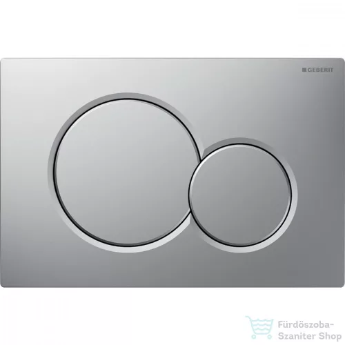 Geberit SIGMA 01 nyomólap, tisztítást könnyítő bevonattal, matt króm 115.770.JQ.5