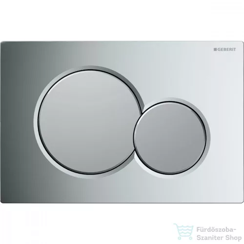 Geberit SIGMA 01 nyomólap, fényes króm / matt króm 115.770.KA.5
