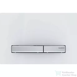   Geberit SIGMA 50 nyomólap, fényes fehér / fényes króm 115.788.11.2