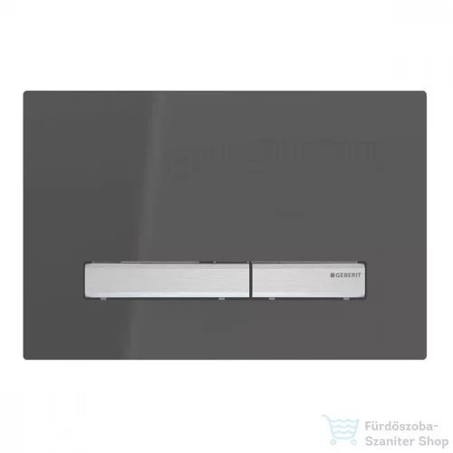 Geberit SIGMA 50 nyomólap, fényes fekete / fényes króm 115.788.DW.2