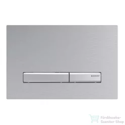   Geberit SIGMA 50 nyomólap, tisztítást könnyítő bevonattal, szálcsiszolt króm / fényes króm 115.788.GH.2