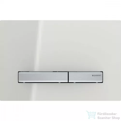Geberit SIGMA 50 nyomólap, fényes homokszürke (üveg)  / fényes króm 115.788.JL.2