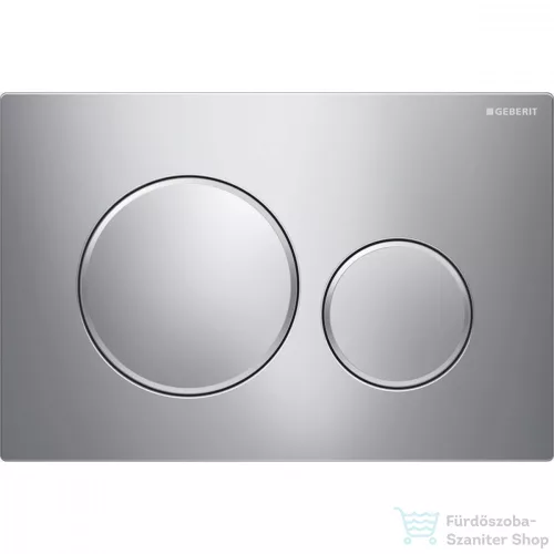 Geberit SIGMA 20 nyomólap, fényes króm / matt króm 115.882.KH.1